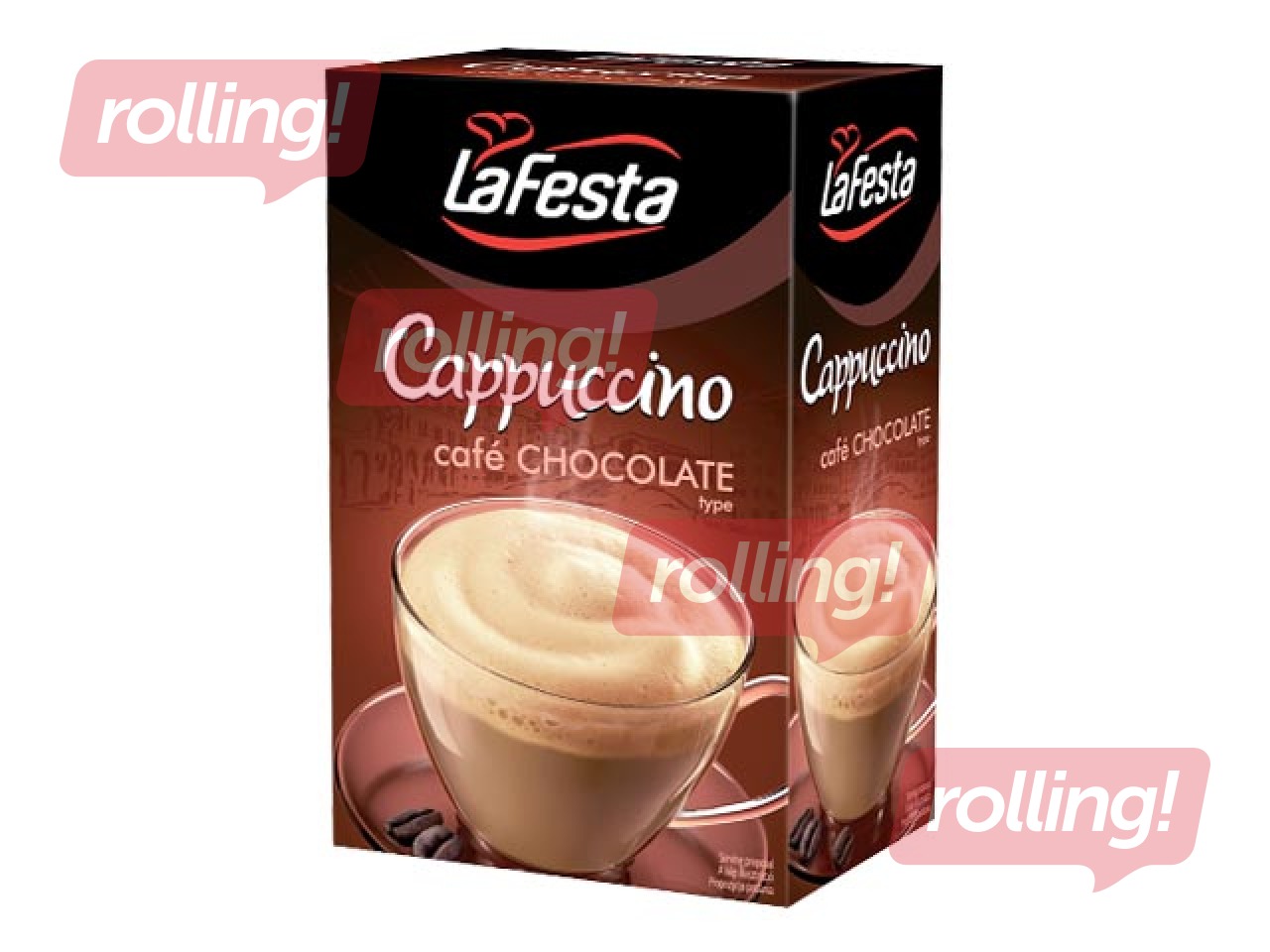 Капучино напиток LaFesta со вкусом шоколада, 10x12.5г