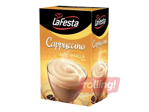 Cappuccino jook LaFesta vanilje maitsega, 10x12.5g
