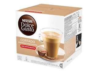 Kohvikapslid Nescafe Cortado Decaffinato, Dolce Gusto, 16 tk
