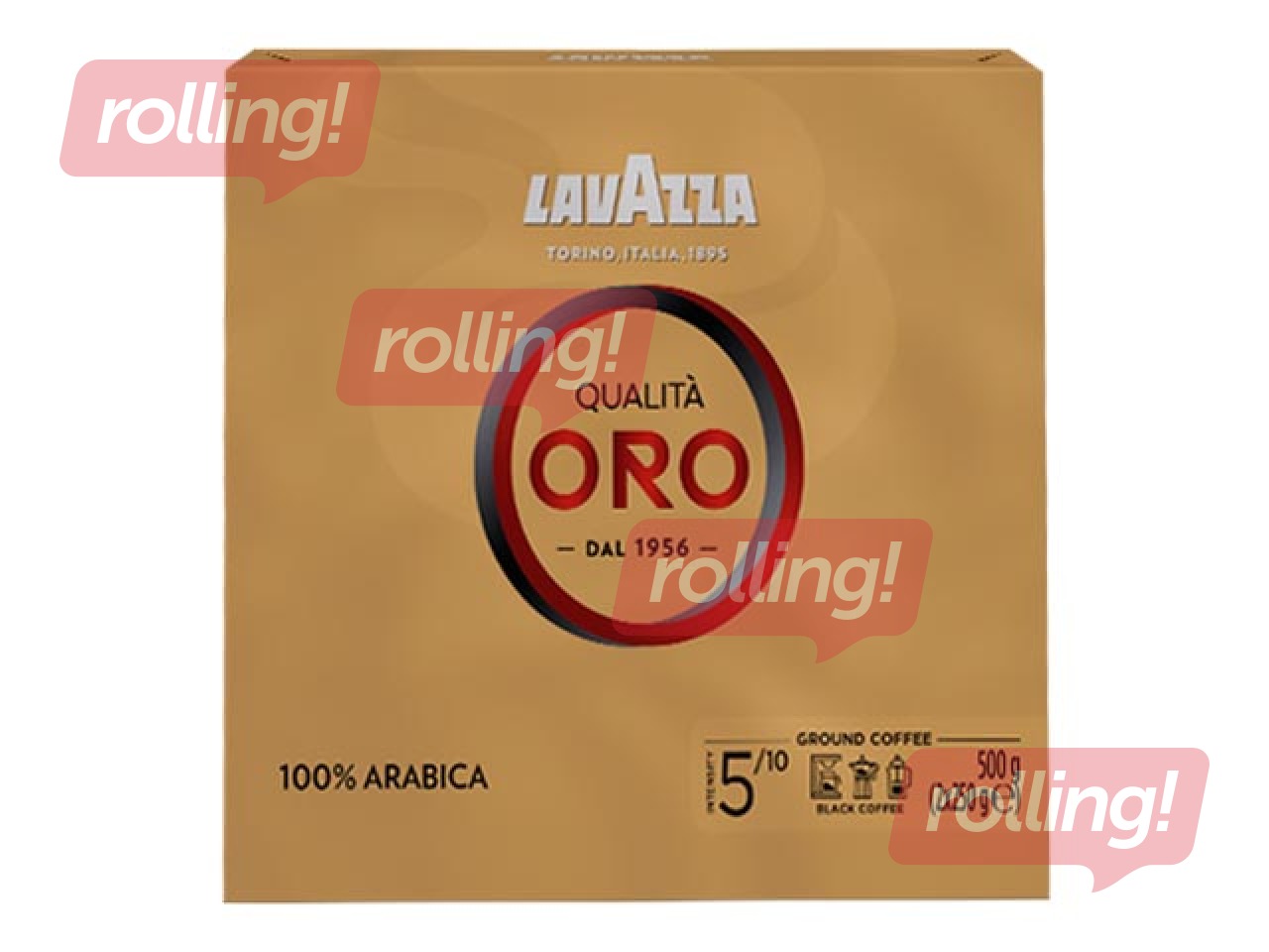 Jahvatatud kohv Lavazza Oro, 2x250g