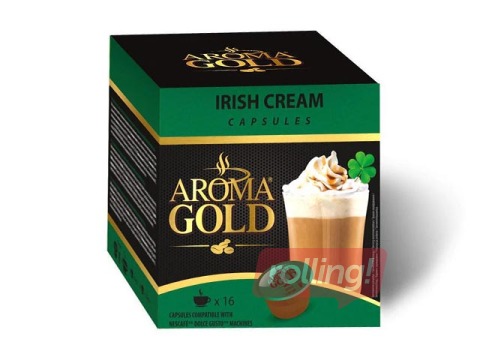 Kohvikapslid Aroma Gold Irish Cream, 16tk