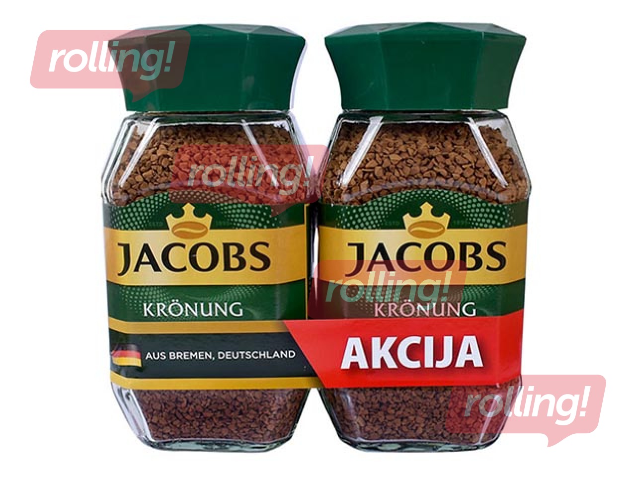 Kohv lahustuv Jacobs Kronung,2x200g