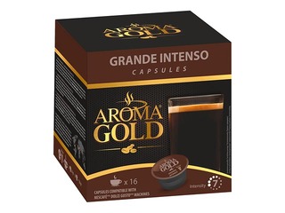 Coffee capsules Aroma Gold Grande Intenso, 16pcs