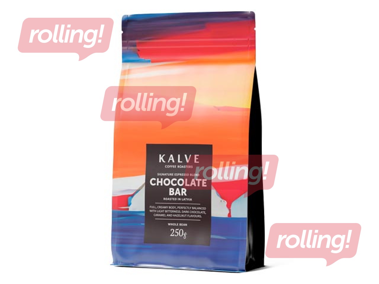 Kohvioad Kalve Espresso, Chocolate Bar, 250g