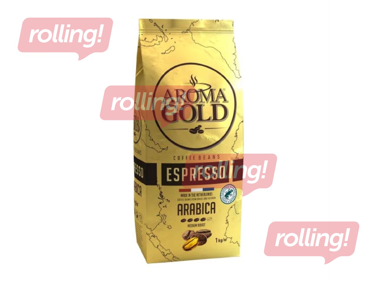 Coffee beans Aroma Gold, Espresso, 1kg