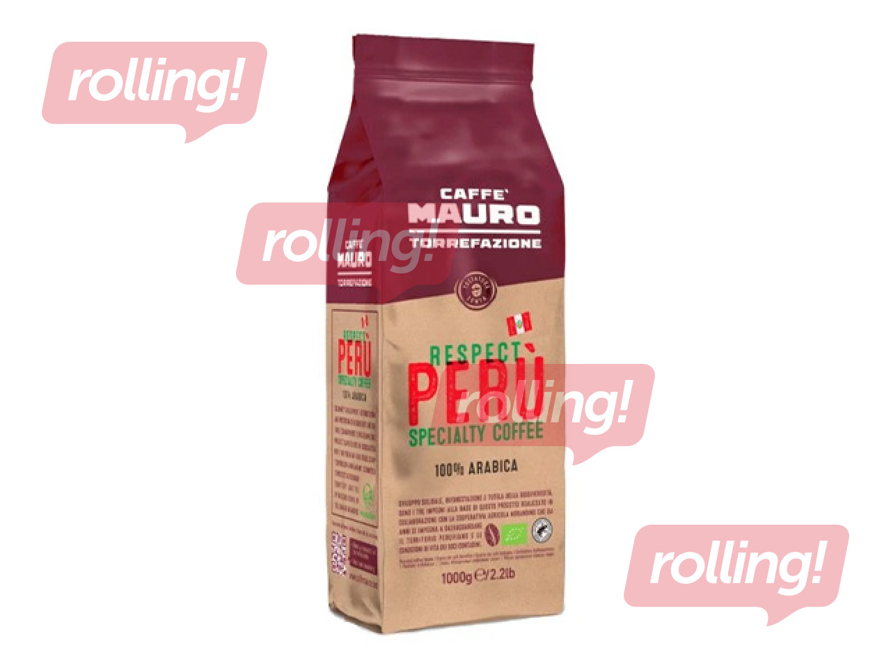 Kafijas pupiņas Mauro Respect Peru, 1kg