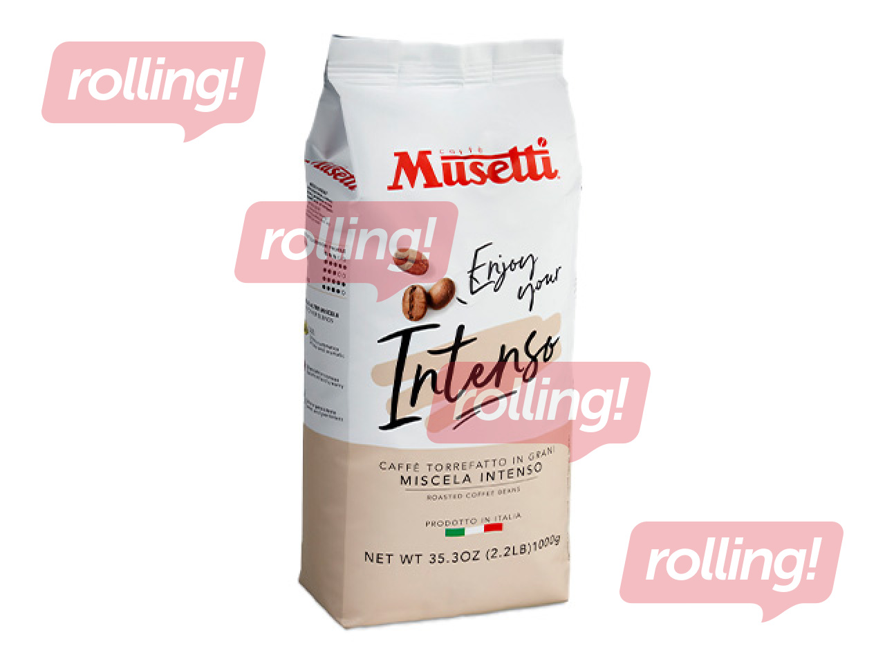 Kohvioad Musetti Intenso, 1kg