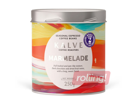 Kalve kohvioad, Marmelade, plekkpurk, 250g