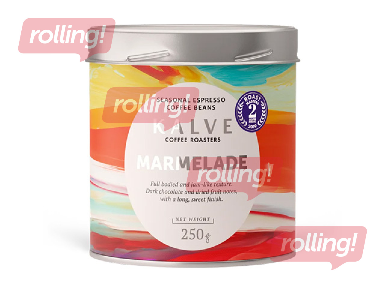 Kalve kohvioad, Marmelade, plekkpurk, 250g