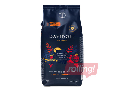 Coffee beans Davidoff, Brazil Espresso, 1kg