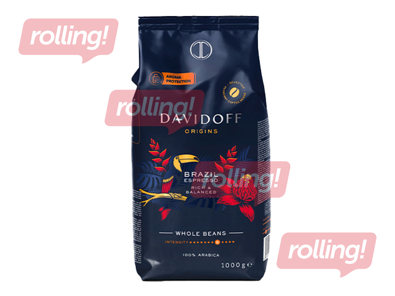 Coffee beans Davidoff, Brazil Espresso, 1kg