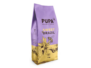 Coffee beans Pupa Sweet Brazil, 1kg