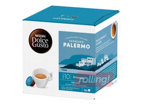 Kohvikapslid Nescafe, Palermo Espresso, Dolce Gusto, 16tk