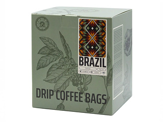 Jahvatatud kohv drip-filtri kottides Brazil, 11x11g