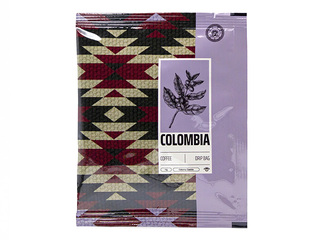 Jahvatatud kohv drip-filtri kottides Colombia, 11x11g