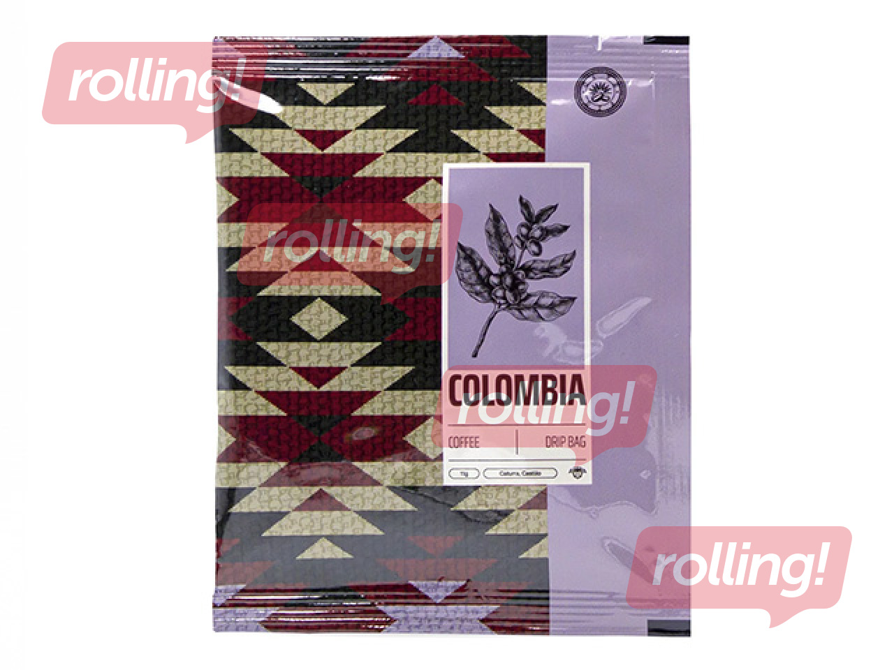 Jahvatatud kohv drip-filtri kottides Colombia, 11x11g