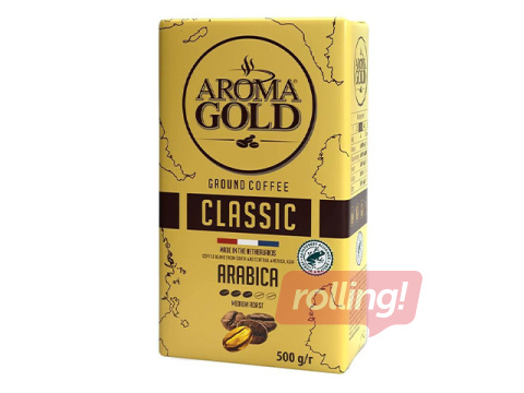 Ground coffee Aroma Gold Classic, Arabica, 500g