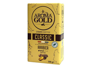 Ground coffee Aroma Gold Classic, Arabica, 500g
