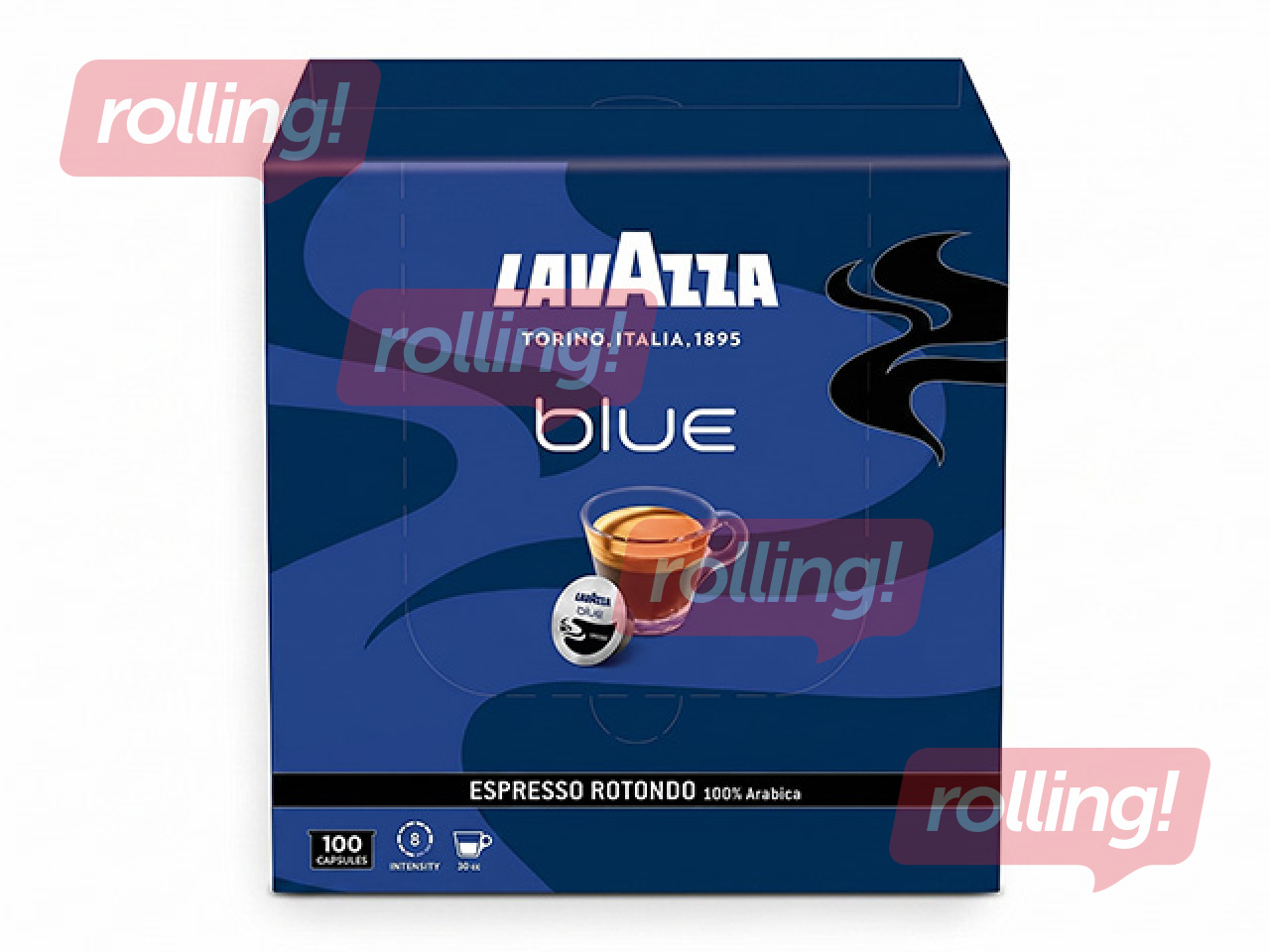 Lavazza Blue Espresso Rotondo kohvikapslid, 100tk