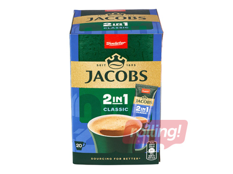 Jacobs 2in1 coffee drink, 20x12.4g