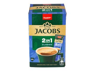 Kafijas dzēriens Jacobs 2in1, 20x12.4g