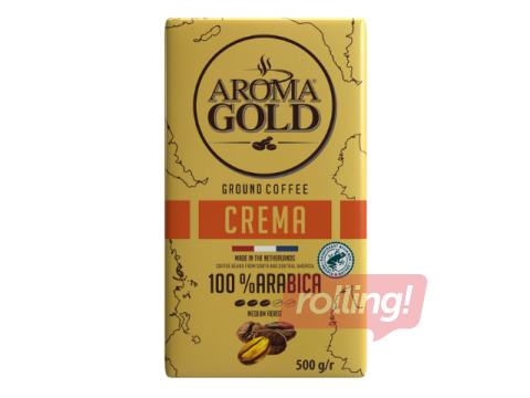 Кофе молотый Aroma Gold, Crema, 500г