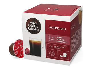 Nescafe Americano coffee capsules, Dolce Gusto, 16pcs