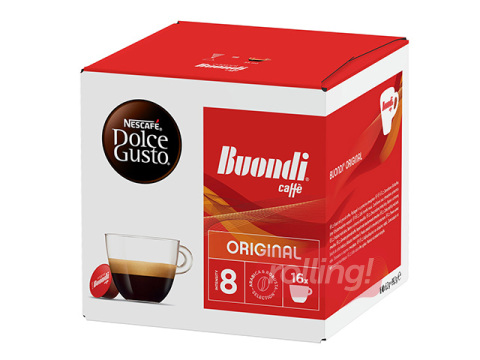 Kohvikapslid Nescafe, Buondi, Dolce Gusto, 16tk