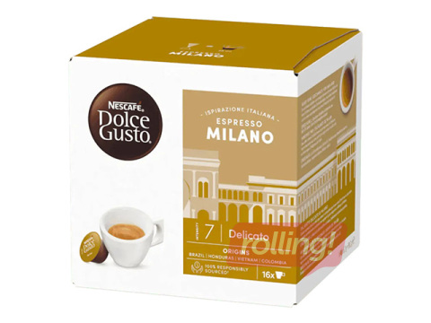 Kohvikapslid Nescafe, Milano, Dolce Gusto, 16 tk