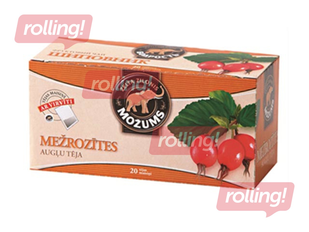 Tea rosehip Možums, 20 pac.