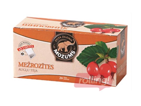 Tēja augļu Možums, mežrozīšu, 20 pac.