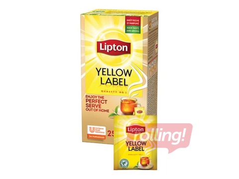 Black tea Lipton, Yellow Label, 25 pac.