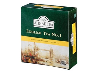 Black tea Ahmad English Tea No.1, 100 pac.