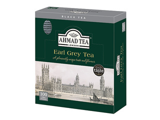 Чай чёрный Ahmad Earl Grey, 100 пакетиков