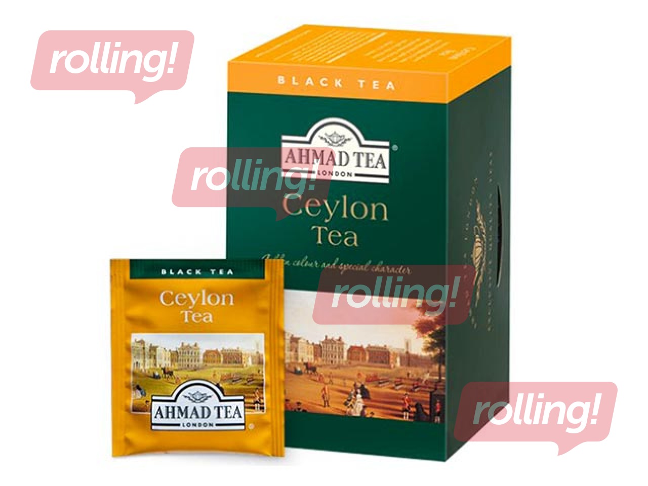 Black tea Ahmad Ceylon, 20 tea bags