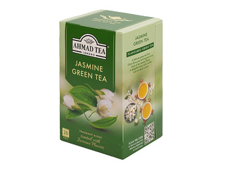 Tēja zaļā Ahmad Jasmin Green, 20 pac.