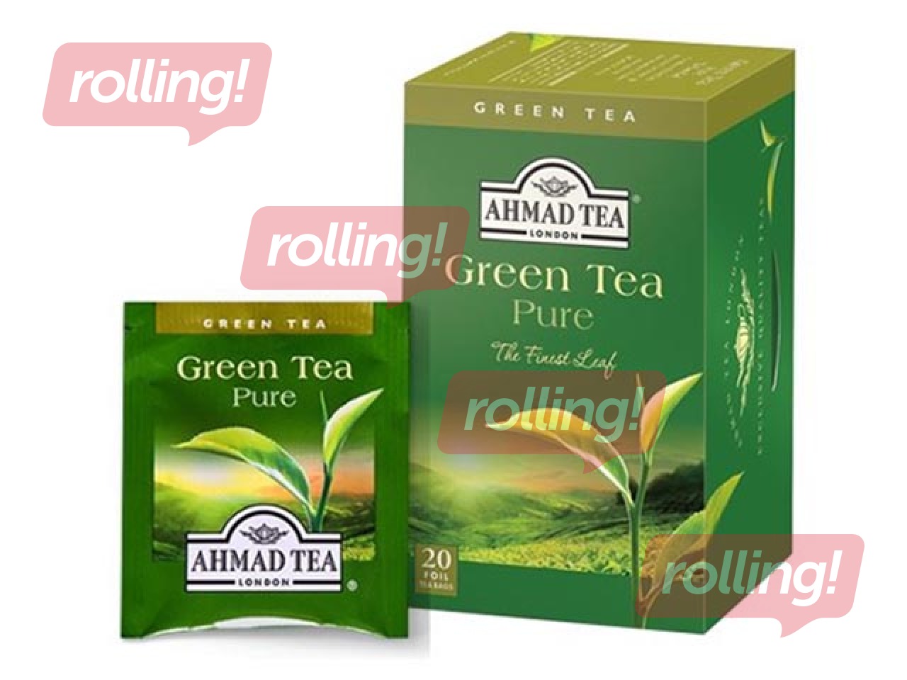 Green tea  Ahmad Green, 20 pac.