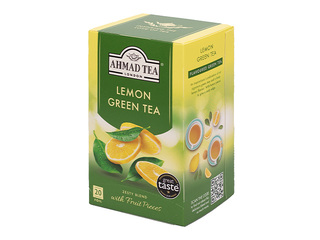 Green tea  Ahmad Green Lemon, 20 pac.