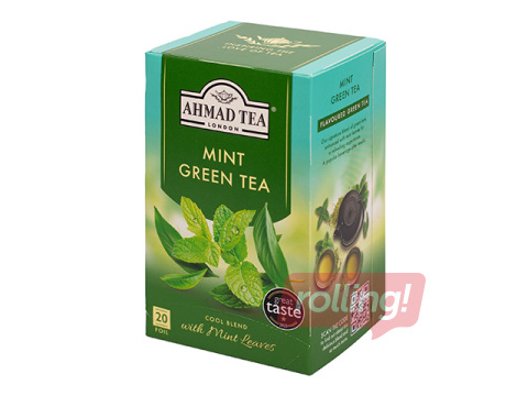 Tea  Ahmad Green Mint, 20 pac.