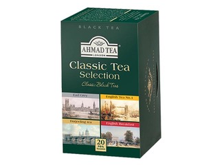 Tēja melnā Ahmad, 4 dažādi veidi, 20 pac.