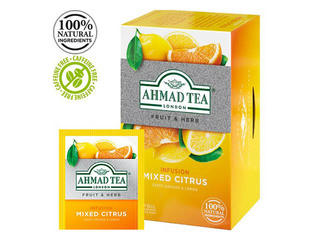 Tea fruit Ahmad, orange and lemon, 20 pac.