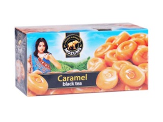 Black tea Možums, caramel cream, 20 tea bags