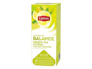 Roheline tee Lipton, tsitrus, 25 tk/pakis. 