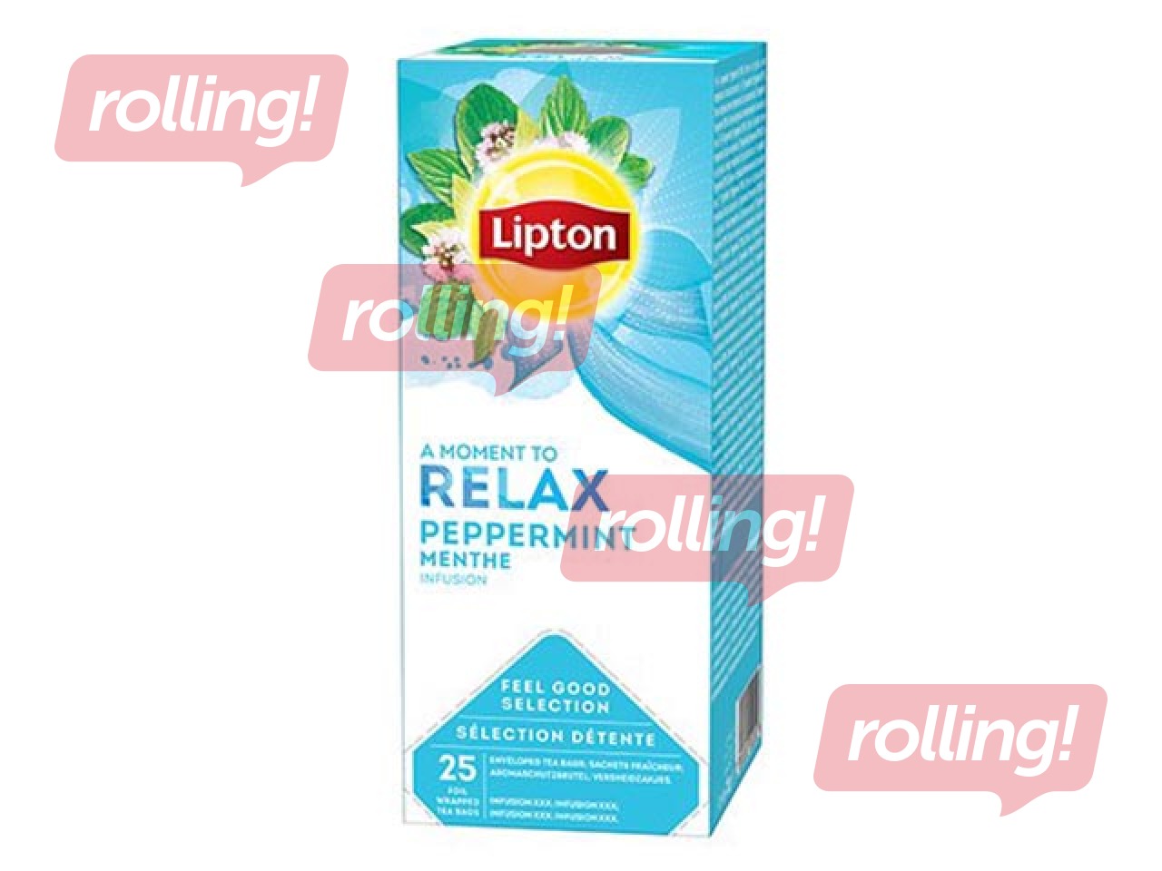 Lipton Piparmünditee, 25 pac. 