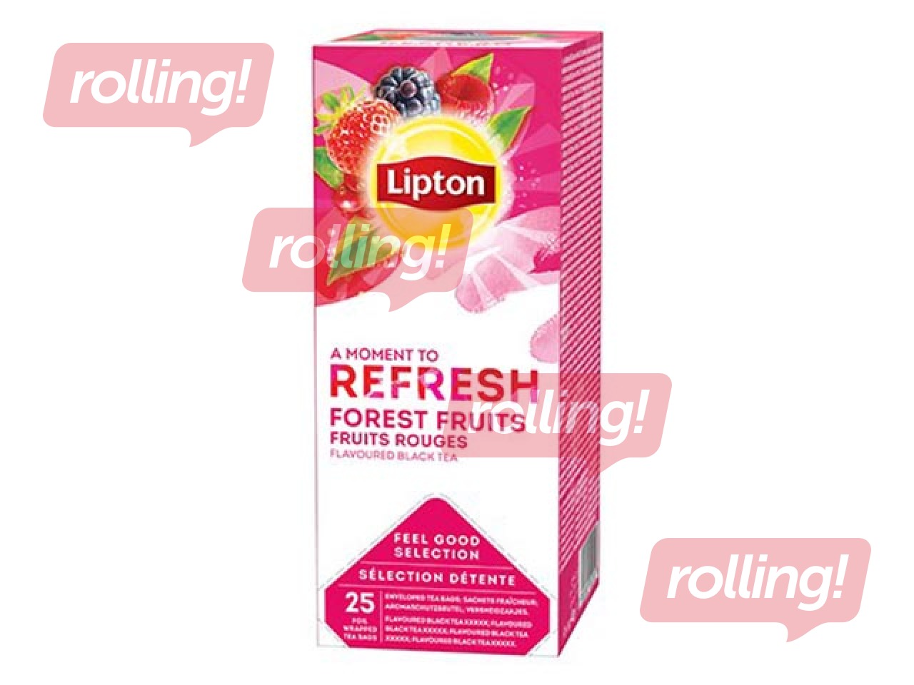 Lipton Metsamarjamaitseline must tee, 25 tk/pakis. 