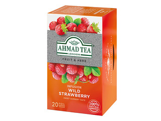 Fruit tea Ahmad, wild strawberry, 20 pcs