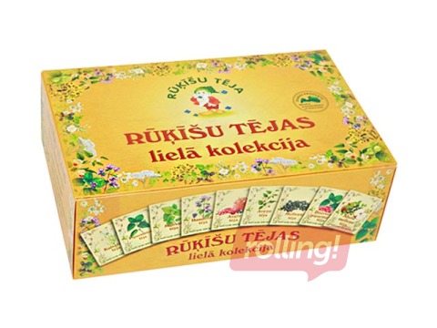 Чай Rūķīšu, Большая коллекция в пакетиках (90 шт.)