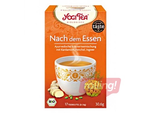 Orgaaniline tee Stomach Ease Yogi, 17 tk/pakis