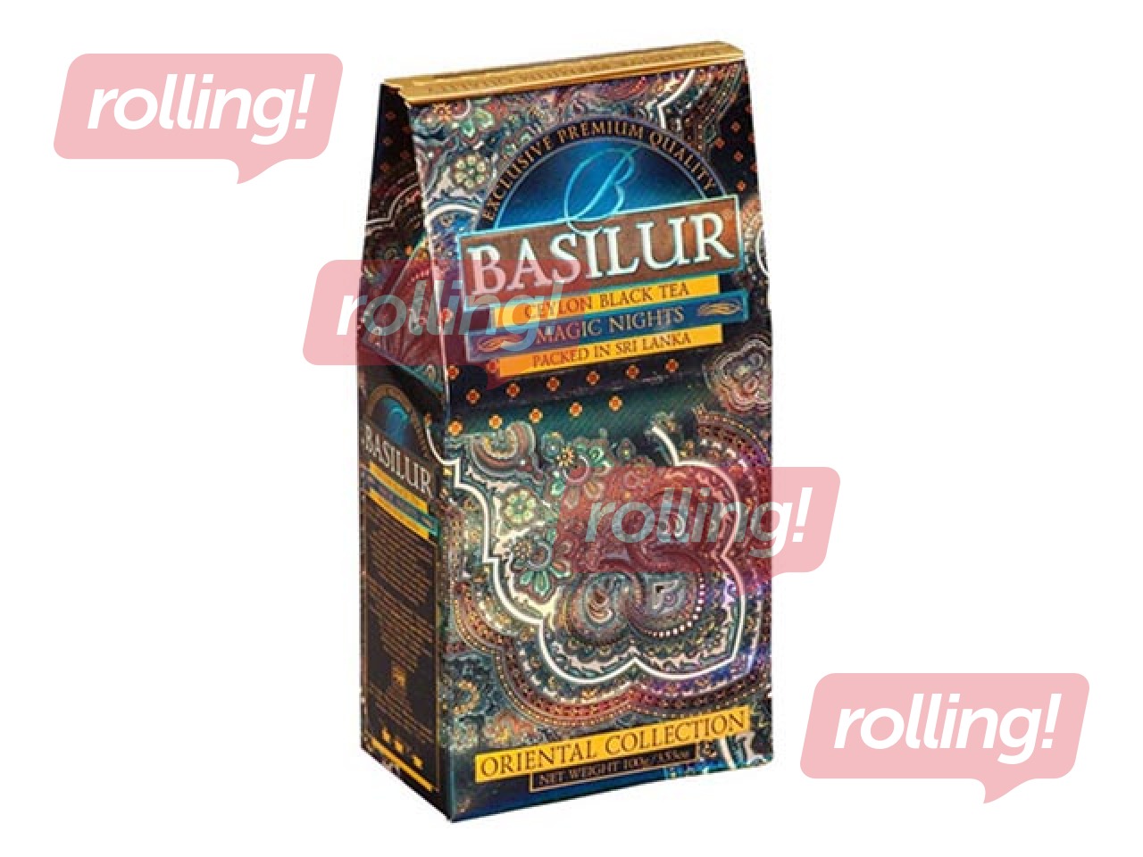 Must tee Pure Ceylon Basilur Oriental Magic Nights, 100 g