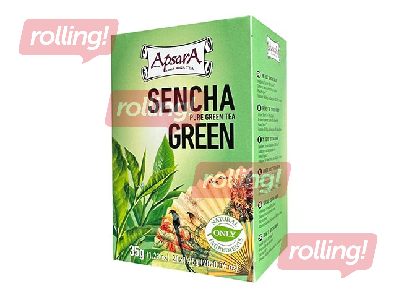 Tea Sencha Green Apsara, 20 packs.